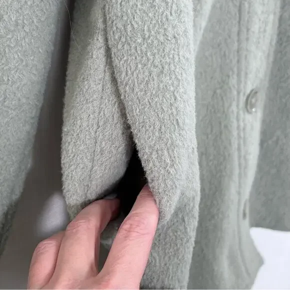 Hilary Radley Heavyweight Shirt Jacket Shacket Coat Size S - Picture 4 of 10